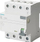 Ndalues diferencial Siemens SENTRON, 63A 4 polësh, 100mA Type A, gri