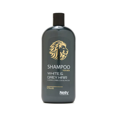 Nelly Professional Men Shampoo White & Grey Hair