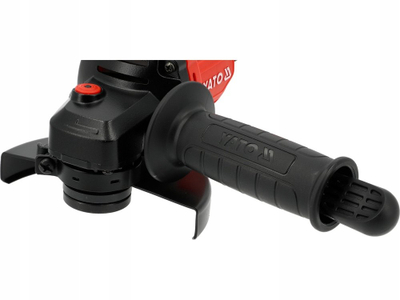 Mulli këndor Yato 18V, 125mm, brushless, kuq e zi