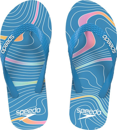 Shapka plazhi Speedo Flip Flop, për meshkuj, antirrëshqitëse, blu