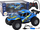 Makinë lodër me telekomandë Leantoys, off road, shkallë 1:16, blu