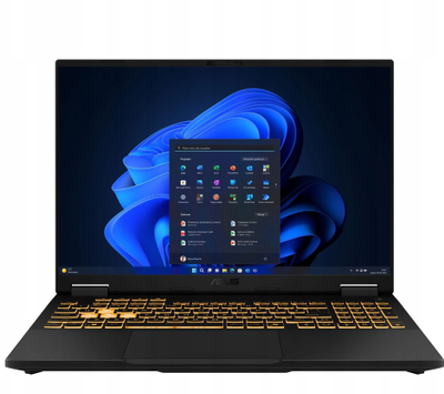 Laptop gaming ASUS TUF F16 FX608JMR, 16", i5-14450HX, 16GB RAM, i zi