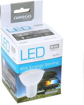 Llambë LED Omega, 6W, e bardhë
