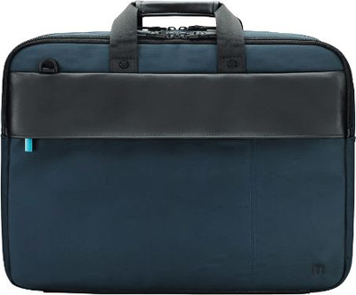 Çantë për laptop Mobilis Executive 3 Twice, 14-16", e kaltër e errët