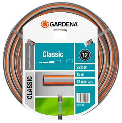 Gyp uji Gardena Classic 18000-20, 1/2", 15m, portokalli