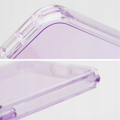 Futrollë megaMOBILE MATRIX CLEAR për Xiaomi Redmi Note 13 Pro 4G Poco M6 Pro 4G, TPU i butë, i tejdukshëm, vjollcë