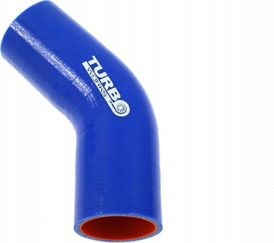 Gyp silikoni TurboWorks Pro, kënd 45°, 114mm, i kaltër