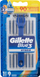 Brisk Gillette Blue3 Hybrid, 1 dorezë, 9 kokrra koka, blu