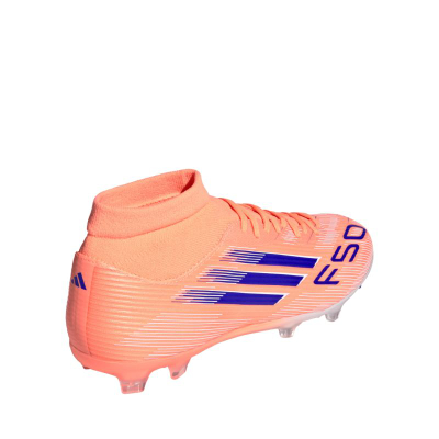 Këpucë futbolli adidas F50 League Mid JI0888, FG MG, Coral Blaze