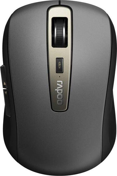 Maus wireless Rapoo MT350, Bluetooth RF, 1600 DPI, gri