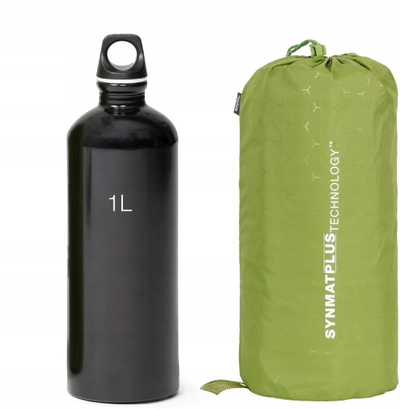 Dyshek kampingu Exped Ultra 8R Medium, R-Value 8.8, 9 cm, jeshil