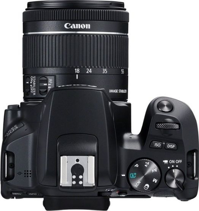 Kamerë DSLR Canon EOS 250D, 24.1MP, video 4K, e zezë
