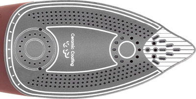 Hekur udhëtimi Teesa Slide Travel 1100, 1100W, shollë qeramike, i bardhë