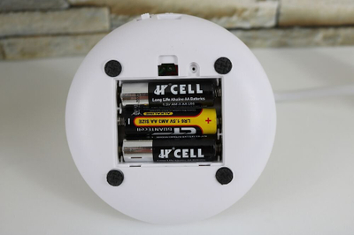Llambë tavoline Unilux Ukky, 3W LED, USB, e bardhë