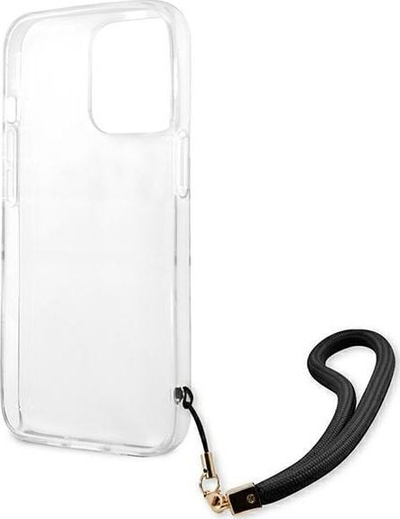 Kapak telefoni Guess Camo Strap GUHCP13XKCABBK, për iPhone 13 Pro Max 6.7", hardcase, i zi