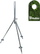 Stativ për spërkatës Bradas GK356034 GZ 3/4", lartësi 75-110 cm, metalik