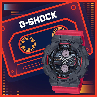 Orë dore Casio The G/G-Shock GA-140-4AER (411)