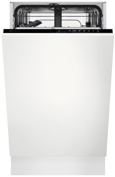 Lavastovilje integruese Electrolux EEA7121, 45cm, çelik inox, e bardhë