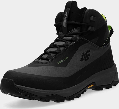 Çizme trekking 4F Ice Cracker M 4FAW22FOTSM004, dimërore, të zeza