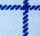 Peshqir Vileda, i bardhë/ i kaltër