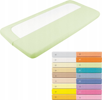Чаршаф со ластик Matex Terry, 70x140 cm, памук, сив