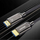 Kabllo optik HDMI Unitek AOC 2.1, 8K 120Hz, 60m, e zezë