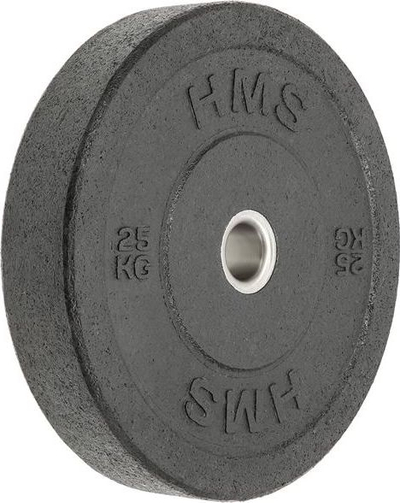 Disk olimpik HMS Training Plate, 25 kg, çelik inox, i zi