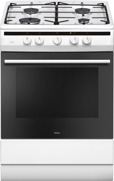 Shporet Amica 617GGH4.33HZpF(W) cooker