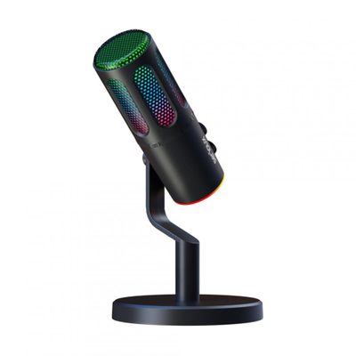 Mikrofon desktop Serioux SRXM-MIC-SU8, me kabllo, i zi