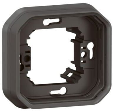 Mbajtëse murale Legrand Plexo 1-gang, IP55, anthracite