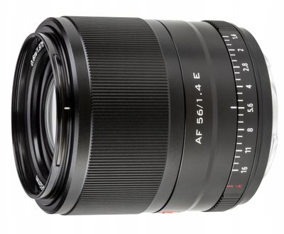Objektiv Viltrox AF 56mm F1.4 E për Sony E, autofocus, i zi
