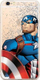 Këllëf telefoni Marvel Captain America me lëng me xixa, për Xiaomi Redmi K30, silikon
