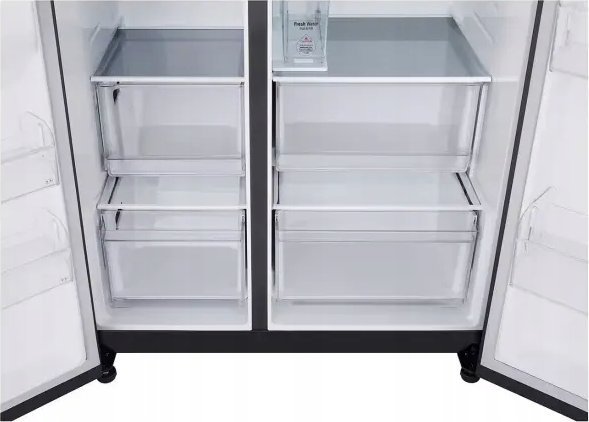 Frigorifer Side by Side LG GSLC41EPPE, 641L, Total No Frost, inox 5