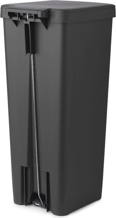 Канта за рециклирање StepUp, 40L, педала, пластика, темно сива