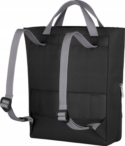 Çantë laptopi Wenger SwissGear Motion Vertical Tote, 15.6", zgjerohet, për goca, e zezë