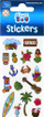 Декоративни налепници Sticker Boo World Travel 2, серија патувања, повеќебојни