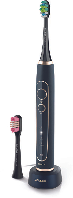 Furçë dhëmbësh elektrike Sencor SOC 4200BL, sonike, e rikarikueshme, blu