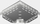 Kënd horizontal për kanal kabllor BAKS KKL200H42, 200x42mm, çelik i galvanizuar, gri metalike