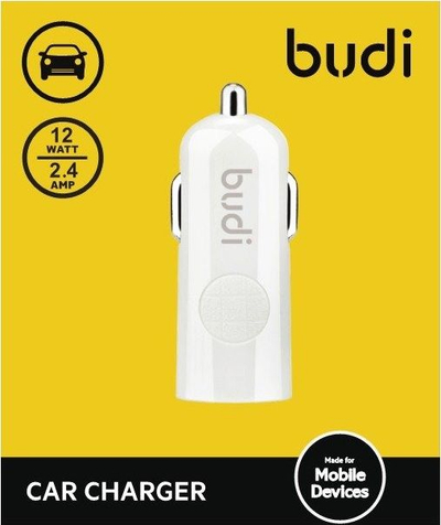 Karikues makine Budi 43429, 1x USB A, 2.4A 12W, i zi