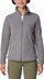 Xhaketë fleece për gra Columbia Fast Trek II W, mikrofleece, me zinxhir komplet, gri