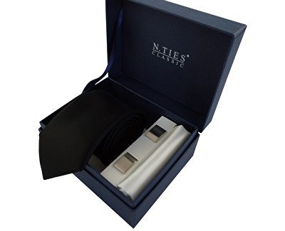 Set kravatë dhe mansheta N.Ties BKMHH003