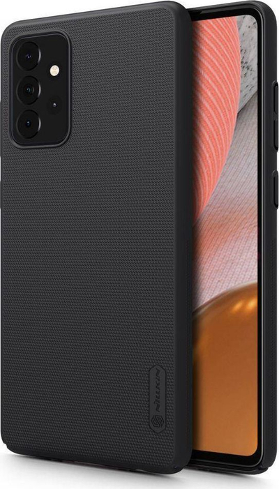 Mbështjellëse Etui Nillkin Frosted për Samsung Galaxy A72 5G / 4G, universale, e zezë