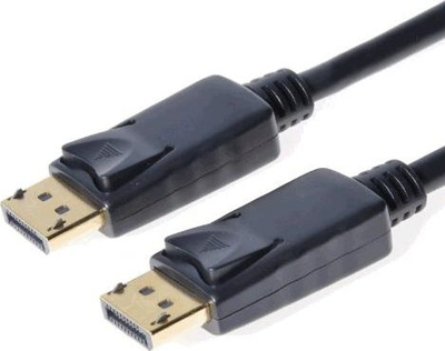 Kabllo PremiumCord DisplayPort - DisplayPort, 1.5m, e zezë