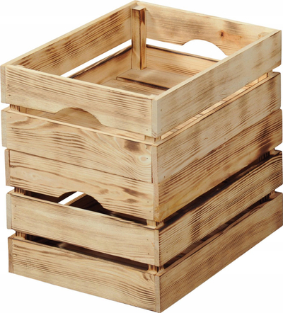 Kuti dekorative Kesper, dru pishe i djegur, set 2 copë, 30x20x15 cm