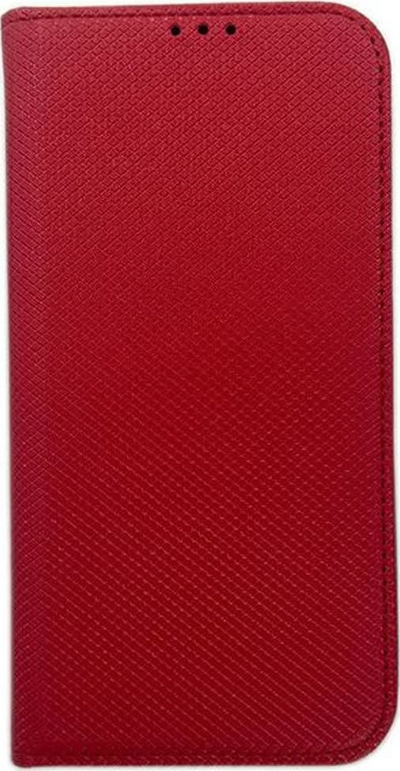 Futrollë Smart Magnet Book Case për Motorola Moto G73 5G, me kapak, e kuqe