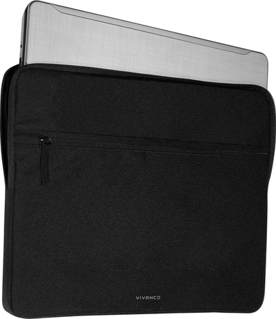 Çantë laptopi Vivanco PAUL, 14", me xhep me zinxhir, e zezë