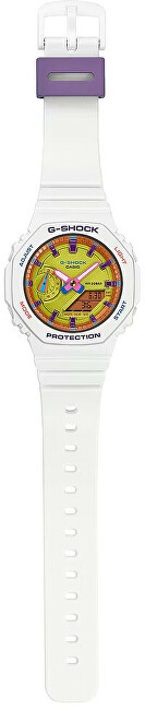 Orë për femra Casio G-Shock Carbon Core Guard GMA-S2100BS-7AER (619), e bardhë