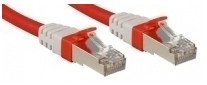 Kabllo rrjeti Lindy Cat 6A Premium, SSTP SFTP, 10m, e kuqe