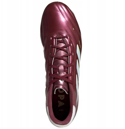 Këpucë futbolli Adidas Copa Pure Elite FG, lëkurë, për bar natyral, të kuqe
