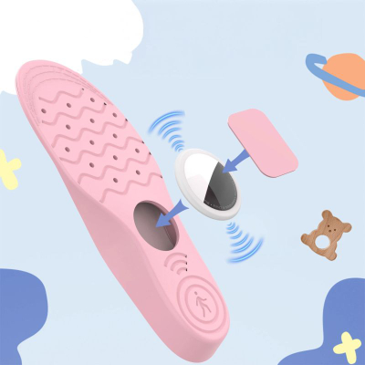 Shtroja këpucësh Hurtel Insoles EA-59-01 për Apple AirTag, 155-170mm, rozë